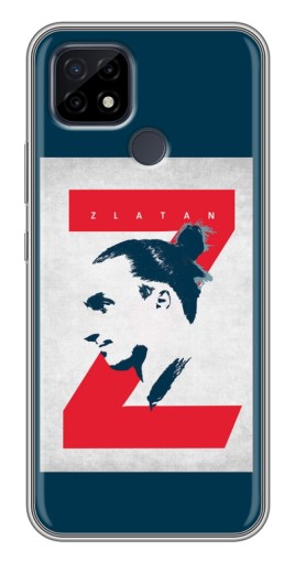 Чехол с печатью "Zlatan" для Realme C21