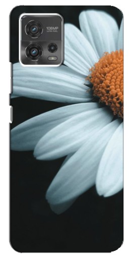 Силиконовый чехол с изображением "Белая ромашка" для Motorola MOTO G72