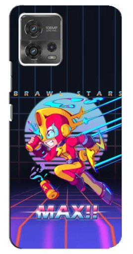 Силиконовый чехол с изображением "Brawl MAX" для Motorola MOTO G72