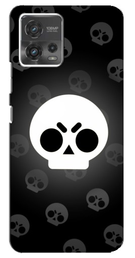 Чехол с картинкой "Череп" для Motorola MOTO G72