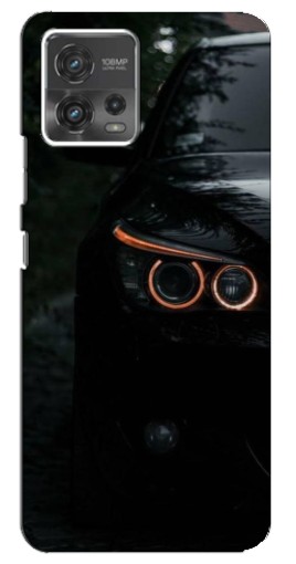 Чехол с печатью "Черный БМВ" для Motorola MOTO G72
