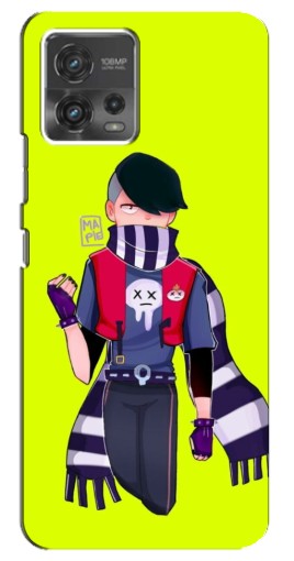Силиконовый чехол с изображением "edgard brawl stars" для Motorola MOTO G72