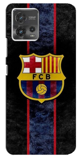 Силиконовый чехол с изображением "FCB" для Motorola MOTO G72