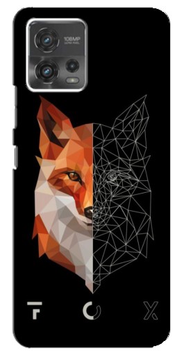 Чехол с печатью "Fox" для Motorola MOTO G72