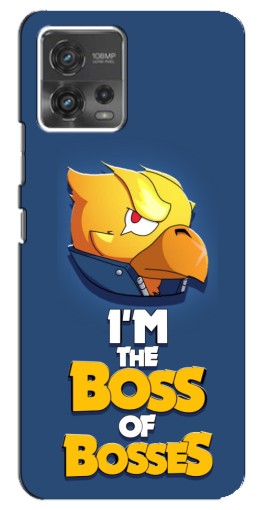 Силиконовый чехол с изображением "Gold Boss" для Motorola MOTO G72