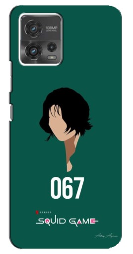 Чехол с печатью "Игрок 067" для Motorola MOTO G72