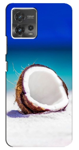 Чехол с печатью "Кокос на пляже" для Motorola MOTO G72