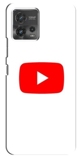 Чехол с печатью "Красная кнопка" для Motorola MOTO G72
