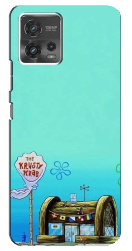 Чехол с принтом "Krusty Krab" для Motorola MOTO G72