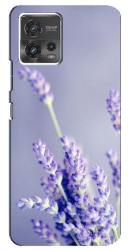 Чехол с печатью "Лаванда вблизи" для Motorola MOTO G72