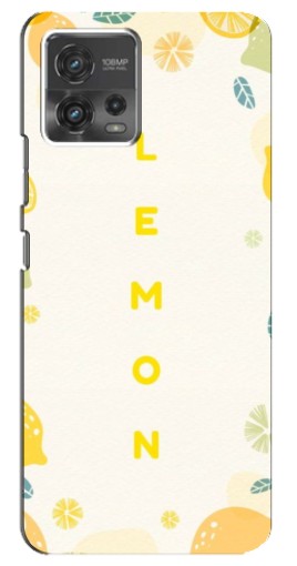 Силиконовый чехол с изображением "Lemon" для Motorola MOTO G72