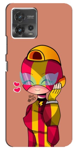 Силиконовый чехол с изображением "Милая MAX" для Motorola MOTO G72