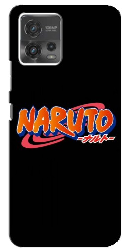 Чехол с картинкой "Надпись Naruto" для Motorola MOTO G72