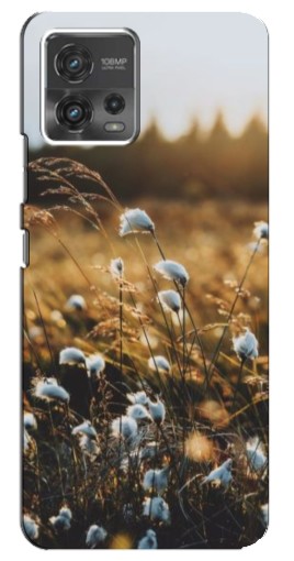 Силиконовый чехол с изображением "Нежные полевые цветы" для Motorola MOTO G72