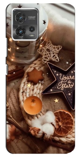 Чехол с принтом "Новогодняя атмосфера" для Motorola MOTO G72