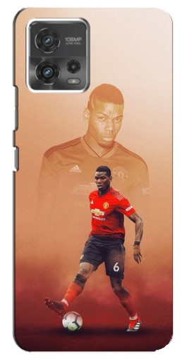 Чехол с картинкой "Pogba с Манчестера" для Motorola MOTO G72