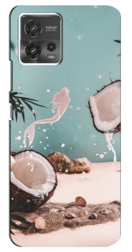 Чехол с принтом "Половинки кокоса" для Motorola MOTO G72