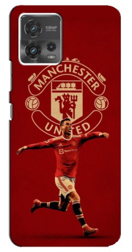Чехол с печатью "Ronaldo в МЮ" для Motorola MOTO G72