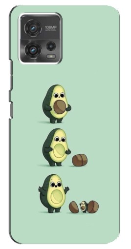 Чехол с принтом "Рождение авокадо" для Motorola MOTO G72