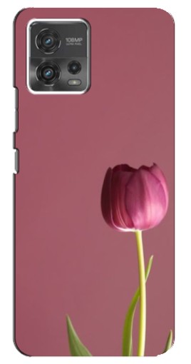 Чехол с картинкой "Розовый тюльпан" для Motorola MOTO G72