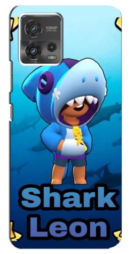 Силиконовый чехол с изображением "Shark Leon" для Motorola MOTO G72