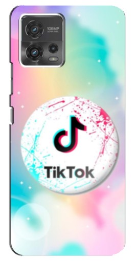 Чехол с картинкой "TikTok принт" для Motorola MOTO G72