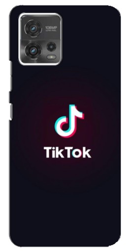Чехол с принтом "TikTok темный" для Motorola MOTO G72