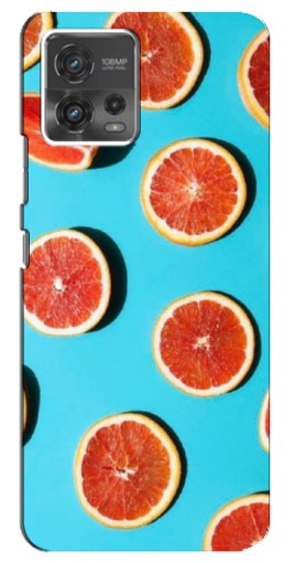 Чехол с картинкой "Яркие грейпфруты" для Motorola MOTO G72