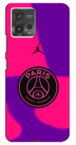Силиконовый чехол с изображением "Яркий лого PSG" для Motorola MOTO G72