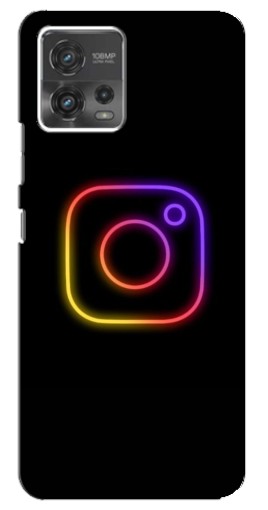 Силиконовый чехол с изображением "Значок Инсты" для Motorola MOTO G72