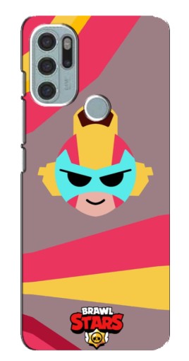 Силиконовый чехол с изображением "АРТ MAX" для Motorola MOTO G60s