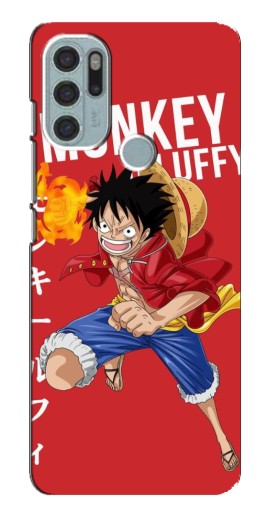 Чехол с картинкой "Атакующий D Luffy" для Motorola MOTO G60s