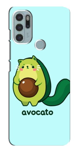 Чехол с принтом "Avocato" для Motorola MOTO G60s
