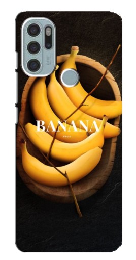 Силиконовый чехол с изображением "Banana" для Motorola MOTO G60s