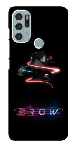 Силиконовый чехол с изображением "Brawl Crow" для Motorola MOTO G60s