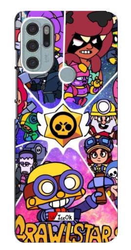 Чехол с принтом "Brawl заставка" для Motorola MOTO G60s
