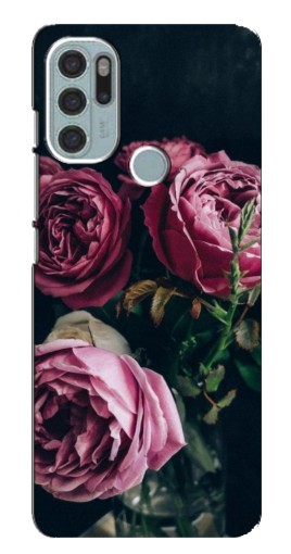 Чехол с картинкой "Букет роз" для Motorola MOTO G60s