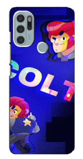 Силиконовый чехол с изображением "Colt шпион" для Motorola MOTO G60s