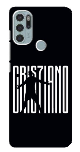 Чехол с печатью "Cristiano" для Motorola MOTO G60s