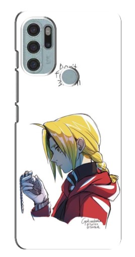 Чехол с печатью "Эд Эрлик с часами" для Motorola MOTO G60s