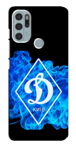 Силиконовый чехол с изображением "Эмблема Динамо Киев" для Motorola MOTO G60s