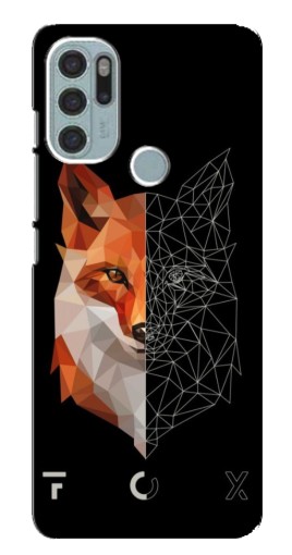 Чехол с печатью "Fox" для Motorola MOTO G60s