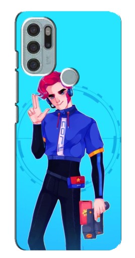 Силиконовый чехол с изображением "Гвардеец Кольт" для Motorola MOTO G60s
