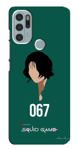 Чехол с печатью "Игрок 067" для Motorola MOTO G60s