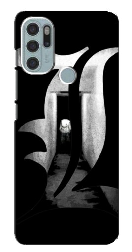 Чехол с печатью "Инициали Лоулайта" для Motorola MOTO G60s