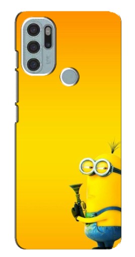 Чехол с печатью "Кевин Миньон" для Motorola MOTO G60s