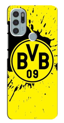 Силиконовый чехол с изображением "Красочный лого BVB" для Motorola MOTO G60s