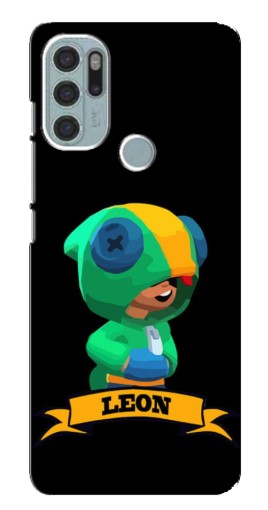 Чехол с печатью "LEON" для Motorola MOTO G60s