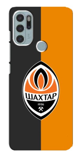 Чехол с картинкой "Логотип Шахтера" для Motorola MOTO G60s