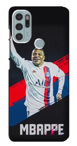 Чехол с принтом "Mbappe в ПСЖ" для Motorola MOTO G60s